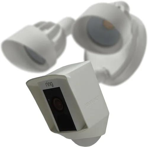 Vista 9 de Funda de silicona compatible con Ring Floodlight Cam Wired Plus, cámara de reflector, protección contra el deslumbramiento solar, los rayos UV
