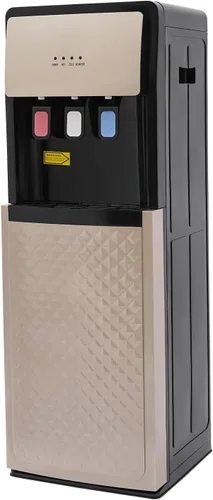Vista 5 de Dispensador de agua de carga inferior, 3 temperaturas, dispensador de agua caliente y fría para botellas de 5 galones, dispensador de enfriador
