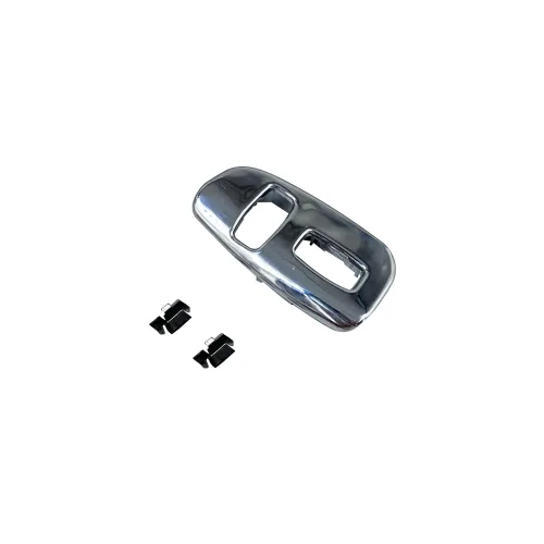 Vista 6 de 1 par de interruptor de ventana cromado, bisel con clips compatibles con Chevy Camaro 1993-2002