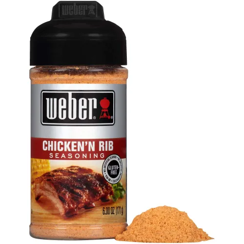 Vista 5 de Weber Condimento de pollo en lata de cerveza, coctelera de 5.5