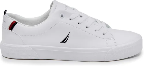 Vista 2 de Nautica Tenis casuales para hombre, estilo mocasín clásico de caña baja, tenis de moda (cordones y sin cordones)