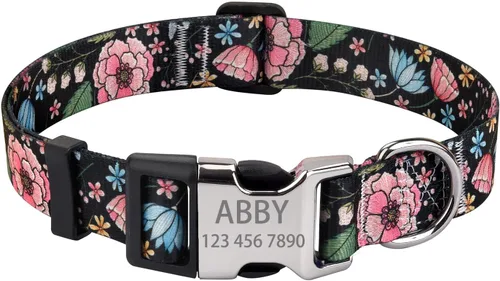Vista 16 de Collar de perro personalizado con la bandera estadounidense, collar patriótico para perro del 4 de julio, collares temáticos para perros para el Día