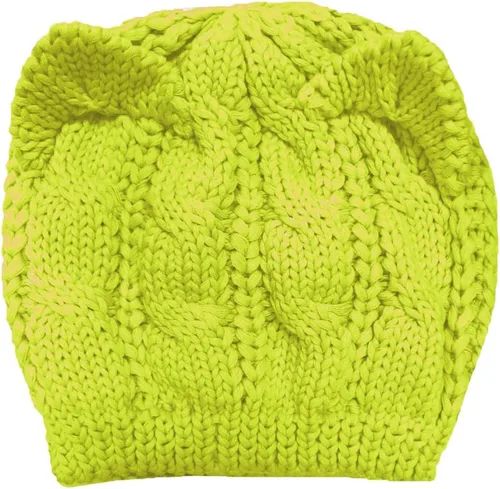 Vista 2 de v28 Gorro de punto con orejas de gato para mujeres, hombres, niñas, niños y adolescentes