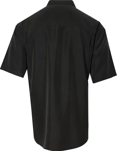 Vista 2 de Bamboo Cay Camisa hawaiana de manga corta para hombre con doble bambú