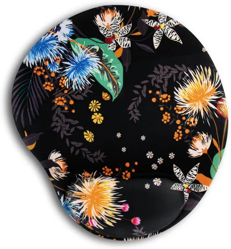 Vista 11 de Alfombrilla de mouse ergonómica con soporte de muñeca, bonitas almohadillas de mouse con reposamuñecas, cómoda alfombrilla de mouse para el hogar