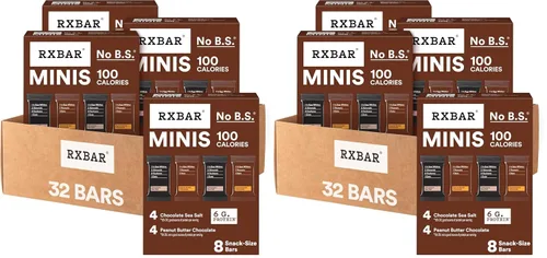 Vista 11 de RXBAR Minis - Barras de proteínas, snack de proteínas, barritas de aperitivos, paquete variado, caja de 7.3 onzas (8 unidades)