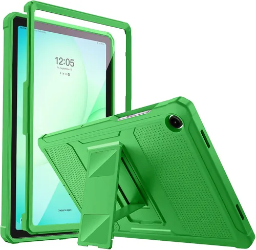 Vista 24 de MoKo Funda para Samsung Galaxy Tab A9 Plus/A9+ de 11 pulgadas 2023, a prueba de golpes de cuerpo completo resistente con protector de pantalla