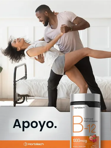 Vista 6 de Horbaach Vitamina B12 1000 mcg Sublingual 400 tabletas de disolución