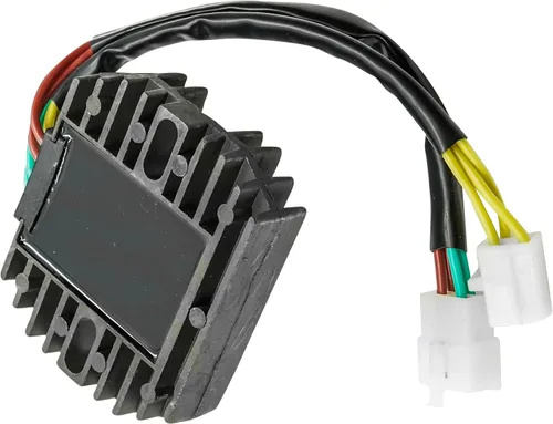 Vista 6 de Caltric Regulador rectificador compatible con motocicleta Honda Vt600C Vt600Cd Shadow Vlx 1999-2007