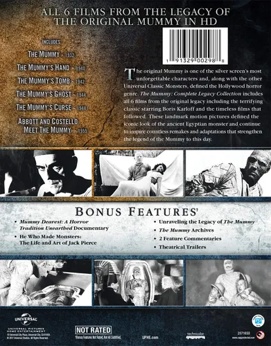 Vista 3 de The Mummy Complete Legacy Collection Blu-ray