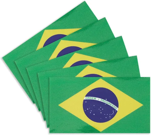 Vista 13 de CANTENDO 5 calcomanías de vinilo reflectante de la bandera argentina para parachoques de ventana de coche, adhesivo impermeable (2.5 x 4.5 pulgadas)