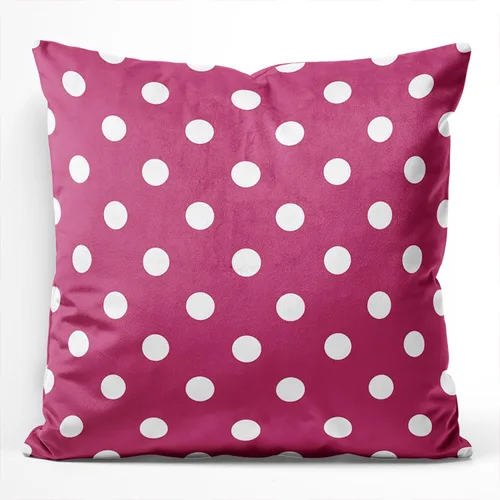 Vista 20 de Funda de almohada rectangular de felpa con diseño de lunares blancos y negros, con cremallera, un lado, impreso, 12 x 16 pulgadas, funda de cojín