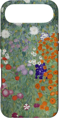 Vista 27 de Flower Garden Painting Klimt Art History Funda para iPhone 17