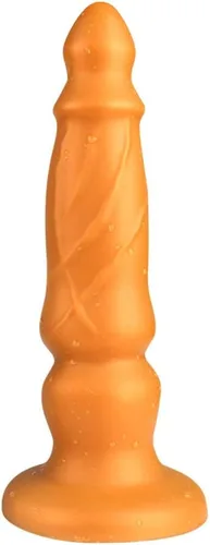 Vista 9 de FST Tapón anal de cabeza cónica, ajuste vaginal, estimulación del punto G, consolador, texturas de bulto, masaje de próstata con fuerte ventosa