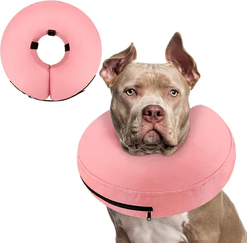 Vista 55 de Supet - Collar isabelino inflable para recuperación, posoperatorio