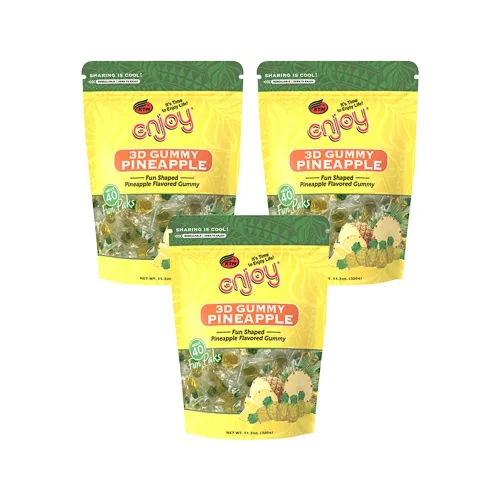 Vista 4 de Enjoy 3D Pineapple Gummy Fun Pack (1)