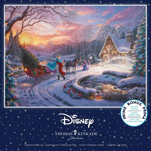 Vista 6 de Ceaco - Thomas Kinkade Disney - Cenicienta - Rompecabezas de 1000 piezas