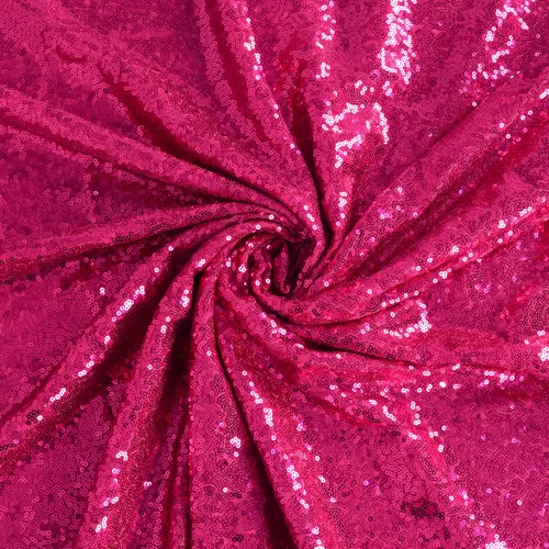 Vista 16 de ShinyBeauty 1 Yarda de Tela Negra por Yarda, Tela de Lentejuelas para Coser, Tela con Purpurina, Material de Lentejuelas por Yarda, Confección