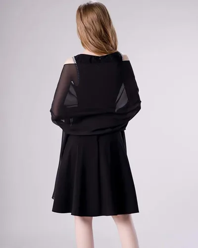 Vista 31 de Chales/mantones de gasa suave para vestidos, accesorios de mujer