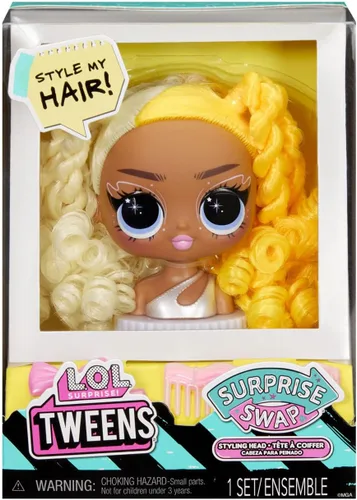 Vista 6 de L.O.L. Surprise! Tweens Surprise Swap - Cabezales de peinado que incluyen fabulosos accesorios para el cabello y un hermoso cabello, gran regalo