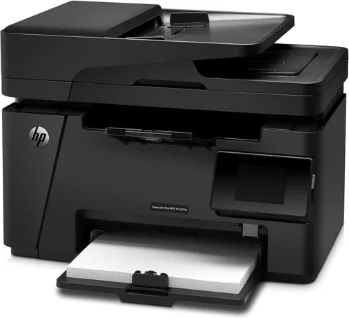 Vista 3 de [Renovado] HP, Laserjet M127FW impresora monocromática, todo en uno, inalámbrica, Negro