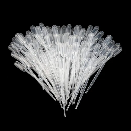 Vista 5 de G2PLUS Gotero de plástico – 25 piezas Pipetas de transferencia desechables, gotero graduado de 1ml para aceites esenciales, uso en laboratorio