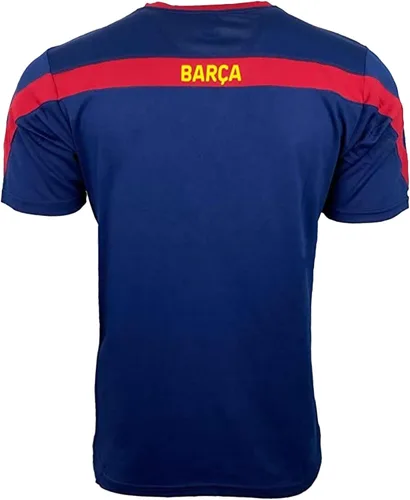 Vista 3 de Icon Sports Camiseta de entrenamiento Barcelona para hombre (tallas adultos), camiseta Barcelona con licencia