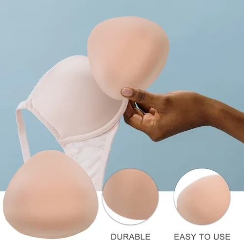 Vista 5 de TENDYCOCO Almohadillas de sujetador Insertos Sujetador extraíble Relleno Mastectomía Prótesis Almohadilla de pecho