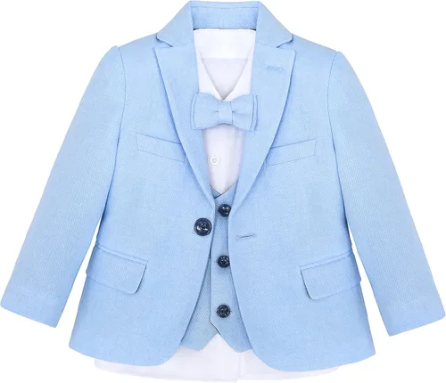 Vista 3 de Lilax Traje formal de 5 piezas para niños