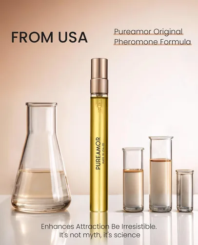 Vista 3 de PUREAMOR - Perfumes de feromonas para mujer, aceite de café vainilla de larga duración, sin alcohol, Eau de Parfum para mujer, talla Trave, ideal