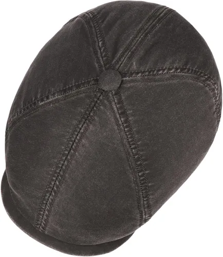 Vista 5 de Stetson Brooklin Old Cotton Flat Cap Hombre
