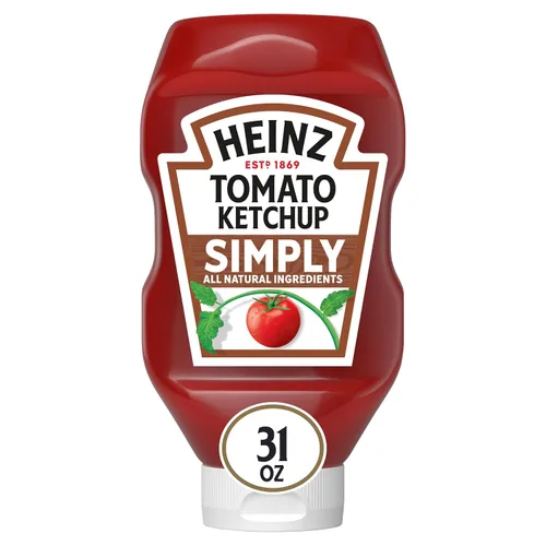 Vista 13 de Heinz Simply Tomate Ketchup, botella de 19 onzas