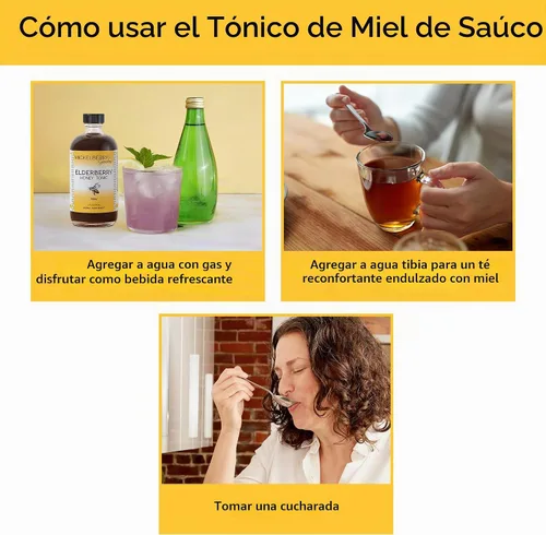 Vista 3 de Mickelberry Gardens Aerosol inmune de propóleos de miel de saúco 2 oz 2