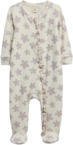 Vista 3 de GAP Traje de una pieza unisex para bebé con cremallera bidireccional y pies