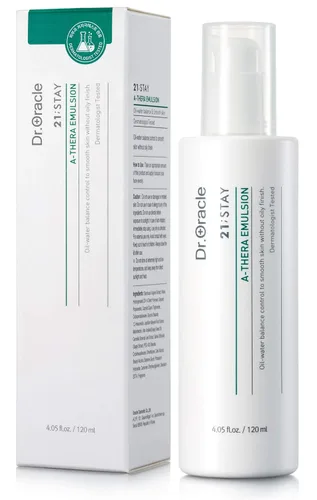 Vista 2 de DR.ORACLE A-Thera Emulsion - Loción facial hidratante facial para pieles sensibles, (4.05 onzas líquidas) Probado por dermatólogos, 21; STAY