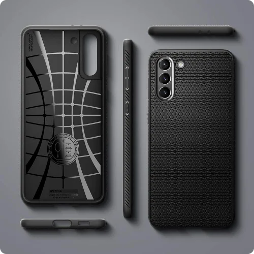 Vista 9 de Spigen Funda para Galaxy S21, aire líquido