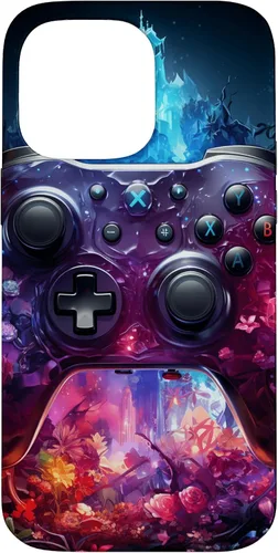 Vista 21 de Video Game Controller Gamer Funda para iPhone 17 para niños, adolescentes y hombres amantes