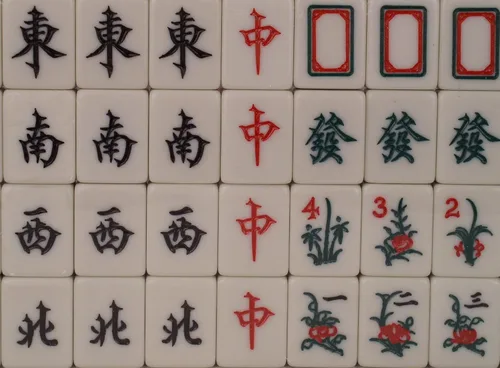 Vista 3 de Tradicional juego chino versión Mahjong de Asian Home