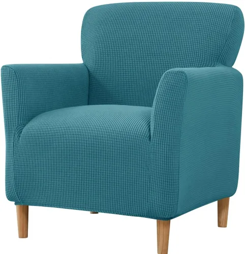 Vista 15 de XMAYODS Funda para silla de club, fundas suaves y elásticas para silla de sala de estar y dormitorio, funda para silla de bañera, funda lavable