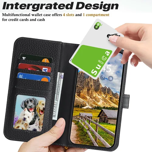 Vista 6 de Funda desmontable de cuero genuino para iPhone SE 2020/SE 2022/7/8, funda magnética 2 en 1 extraíble, soporte de carga Magsafe, funda protectora