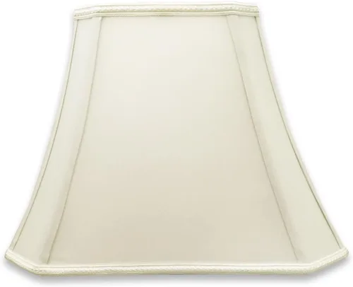 Vista 10 de Royal Designs, Inc. Sombra de lámpara de campana con corte rectangular, diseño de araña, cáscara de huevo, 8 x 14 x 10.6, 2 Pk, DSO-68-14EG-2