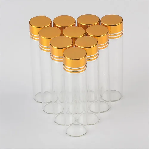 Vista 4 de Botellas de vidrio pequeñas transparentes transparentes de 0.2 fl oz con tapa de rosca, mini frascos pequeños, mini botella de deseos lindos, tapa