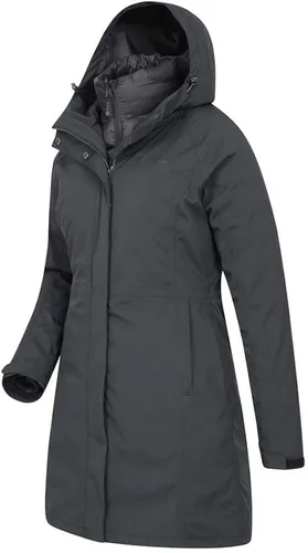 Vista 3 de Mountain Warehouse Chaqueta impermeable 3 en 1 de invierno para mujer de Alaskan