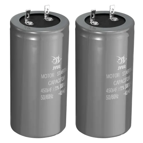Vista 8 de PATIKIL Condensador de arranque del motor, 2 unidades 50uf 300V 50/60Hz CD60 condensador de arranque para aire acondicionado, motor eléctrico