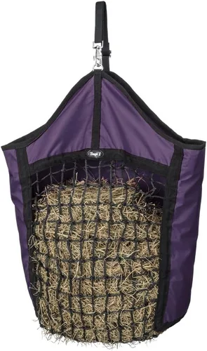 Vista 4 de Tough 1 Bolsa de heno de nylon con malla frontal
