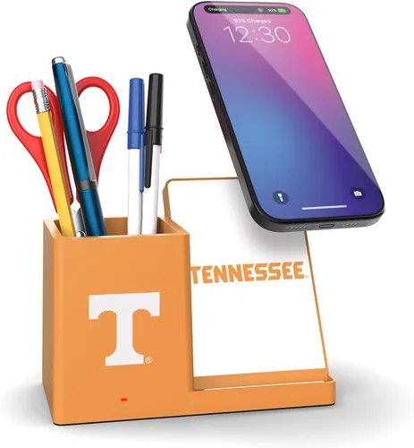 Vista 39 de SOAR NCAA - Soporte de carga inalámbrico unisex para teléfono celular y organizador de escritorio Color del