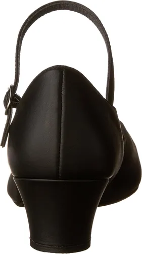 Vista 3 de Capezio Zapato de carácter Footlight para mujer 459 Suede Sole Jr