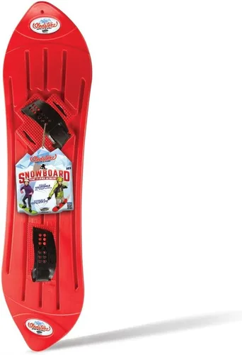 Vista 3 de Geospace The Original Sledsterz Tabla de Nieve para Niños Principiantes - Viene en Varios Colores: Rojo, Azul o Verde (Tabla de Nieve Surtida Única)