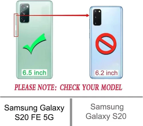 Vista 2 de Funda para Samsung Galaxy S20 FE 5G con protector de pantalla de vidrio templado [2 unidades], 3 en 1 de cuerpo completo a prueba de golpes