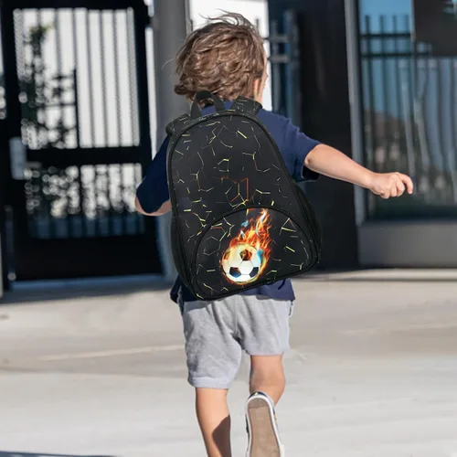 Vista 8 de Mochila para niños pequeños de 15 pulgadas para niños preescolares Kindergarten School Mochila para libros para guardería, guardería y viajes